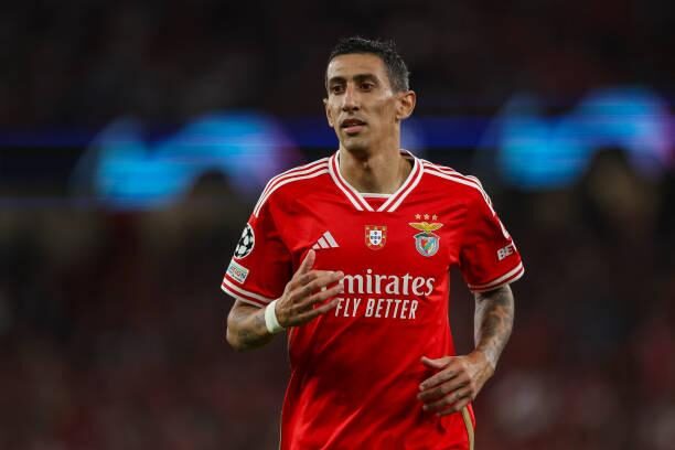 Ángel Di María trong trận đấu tại Champions League