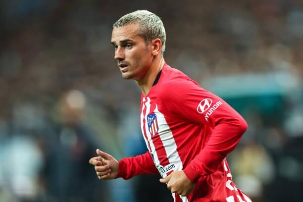 Antoine Griezmann thi đấu cho Atletico Madrid