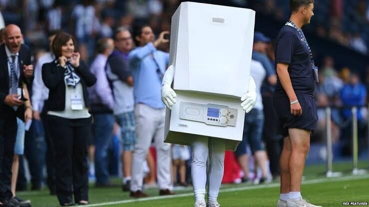 Boiler Man, linh vật của West Bromwich Albion