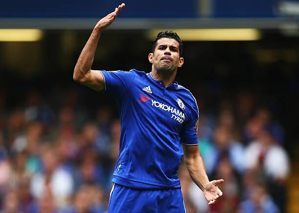 Diego Costa trong một trận đấu tại Premier League