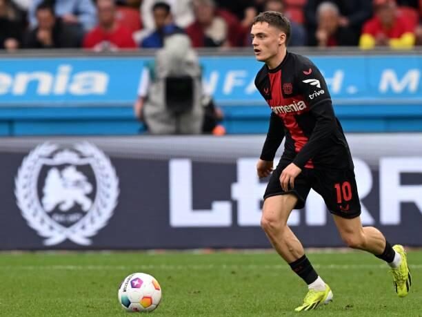 Florian Wirtz trong trận đấu giữa Bayer Leverkusen và Werder Bremen