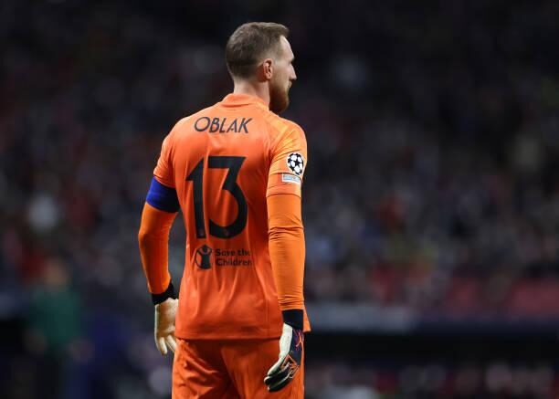 Jan Oblak thủ môn số 13 của Atletico Madrid