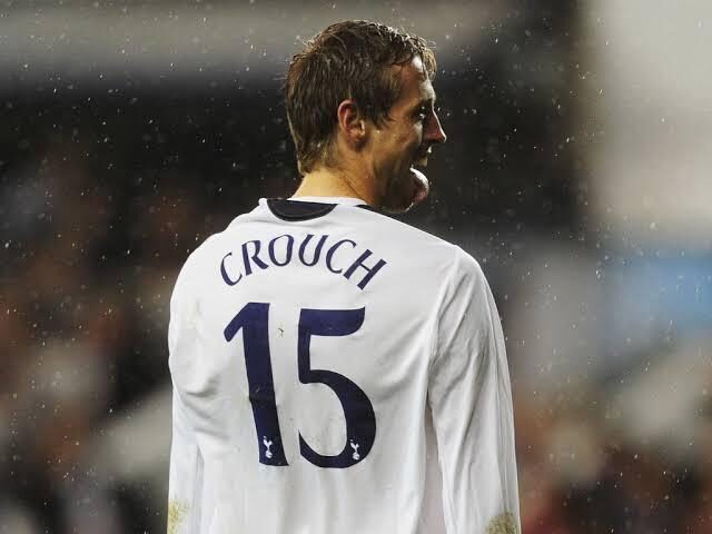 Peter Crouch trong màu áo số 15