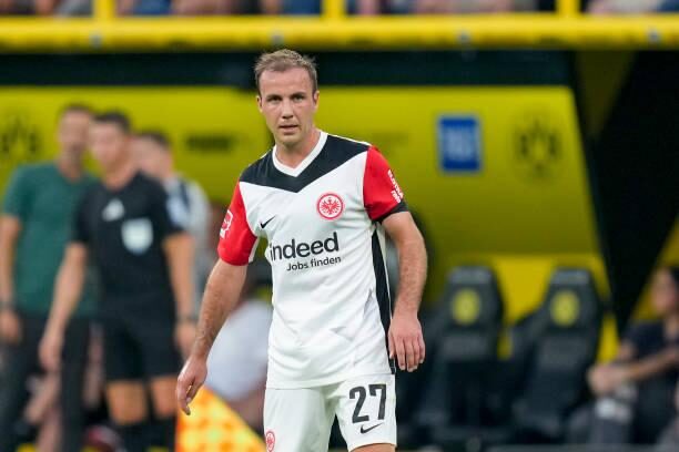 Tiền vệ Mario Götze của Eintracht Frankfurt trong trận đấu Bundesliga