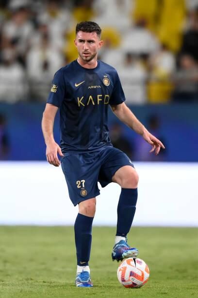 Trung vệ Aymeric Laporte của Al-Nassr trong trận đấu Saudi Pro League